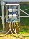 Electrical installation construction of a power line