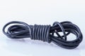 Electrical item rolled electric cable waste Royalty Free Stock Photo