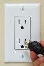 Electrical Outlet Royalty Free Stock Photo