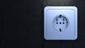 electrical outlet, as man and woman connection concept