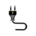 electrical plug Logo Template vector icon illustration design Royalty Free Stock Photo