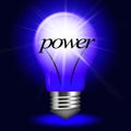 Electrical Power Represents Light Bulb And Bright Royalty Free Stock Photo