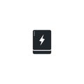 electrical Powerbank vector icon concept