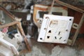 Electrical renovation work, many old switch