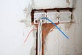 Electrical renovation work