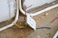 Electrical renovation work, Light plug