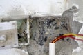 Electrical renovation work, Light Switch