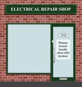 Electrical repair shop