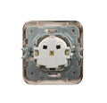 Electrical socket isolated Royalty Free Stock Photo