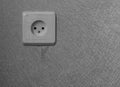 Electrical socket on the wall
