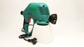 Electrical spray gun for coloration, for color pulverization