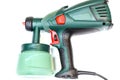 Electrical spray gun for coloration