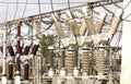 Electrical substation Royalty Free Stock Photo
