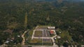 Electrical substation,power station.aerial view Royalty Free Stock Photo