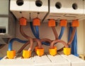 Electrical switch box Royalty Free Stock Photo