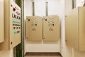 Electrical switch gear and circuit breakers that control heat, heat recovery, air conditioning, light and electrical power supply