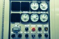 Electrical switchgear panel control, on plant and process Royalty Free Stock Photo