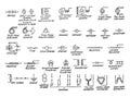 Electrical Symbols capacitor is used to store electric charge vintage engraving