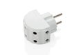 Electrical tee plug Royalty Free Stock Photo