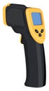 Electrical thermometer, icon