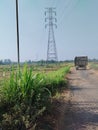 Electrical tower of PLTU java