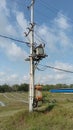 Electrical Transformer Pole