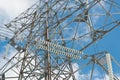 Electrical Transmission Tower (Electricity Pylon) Royalty Free Stock Photo