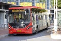 Electrical Volvo bus runned by Arriva in Zoetermeer