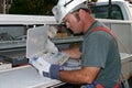 Electrician With Tools Royalty Free Stock Photo