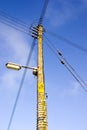 Electricity distribution pole