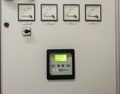 Electricity generator backup device in the room Royalty Free Stock Photo