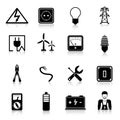 Electricity Icons Set