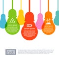 Electricity Infographics Set