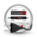 Electricity meter icon