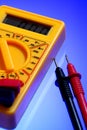 Electricity multimeter Royalty Free Stock Photo