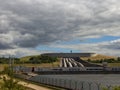 The Kruonis Pumped Storage Hydroelectric Plant . Hydroelectric power station. Lithuania. Royalty Free Stock Photo