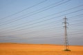 Electricity pylon Royalty Free Stock Photo