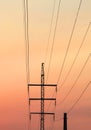 Electricity pylon Royalty Free Stock Photo