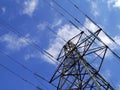 Electricity Pylon / Tower Royalty Free Stock Photo