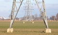 Electricity pylon tower Royalty Free Stock Photo