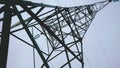 Electricity Pylon Tower. Power and Energy Royalty Free Stock Photo