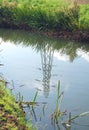 Electricity pylon / Transmission Tower reflection