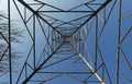 Electricity pylon / Transmission Tower from underneath