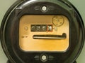Electricity supply meter Royalty Free Stock Photo