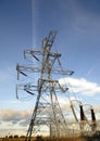Electricity Supply Pylon Royalty Free Stock Photo