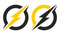 Power Logo blitz energy sign