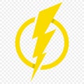 Power Logo blitz energy sign