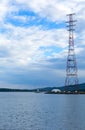 Electricity Tower Power and Marine Lighthouse