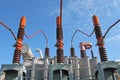 Electricity transformer high voltage