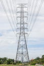 Electricty pylons Royalty Free Stock Photo